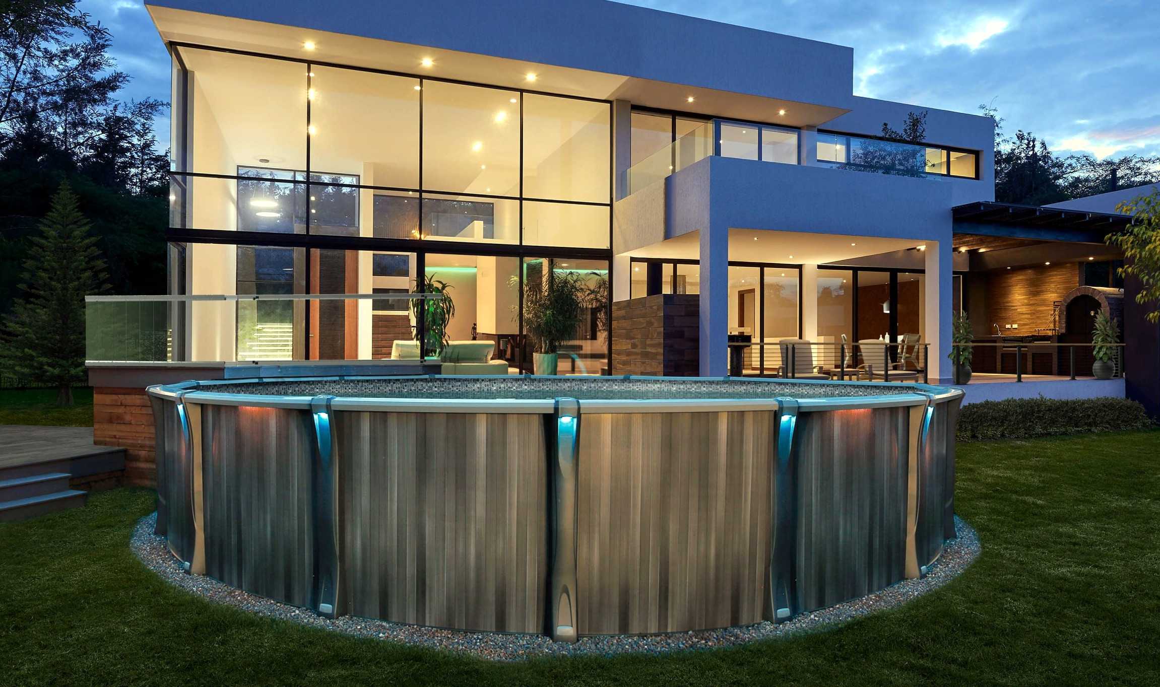 wood pool image